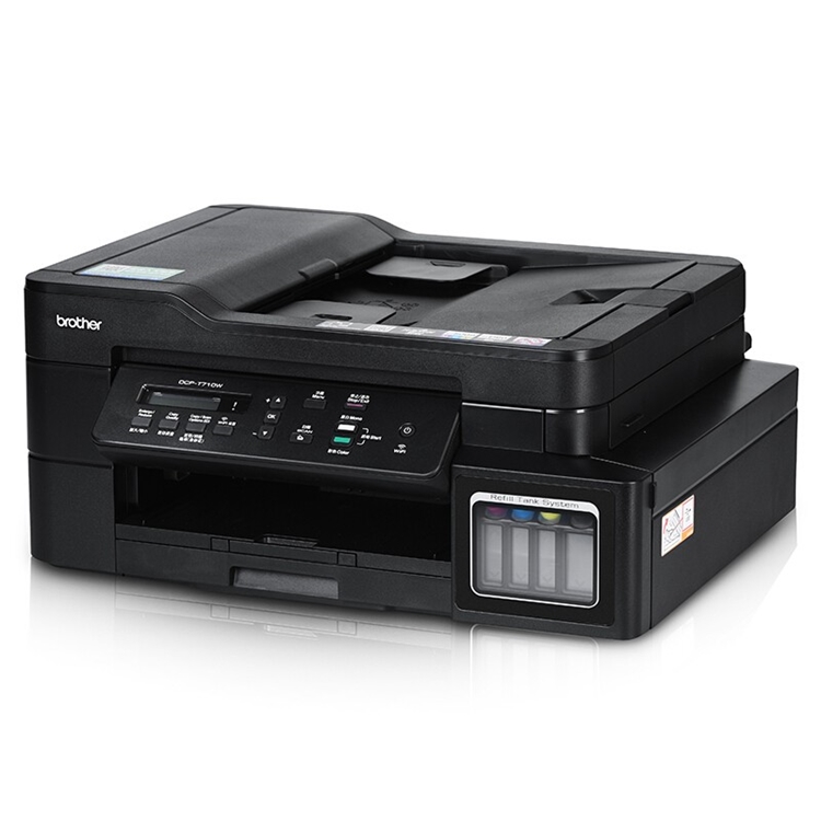 Brother 兄弟 DCP-T710W 彩色喷墨式连供一体机 图1