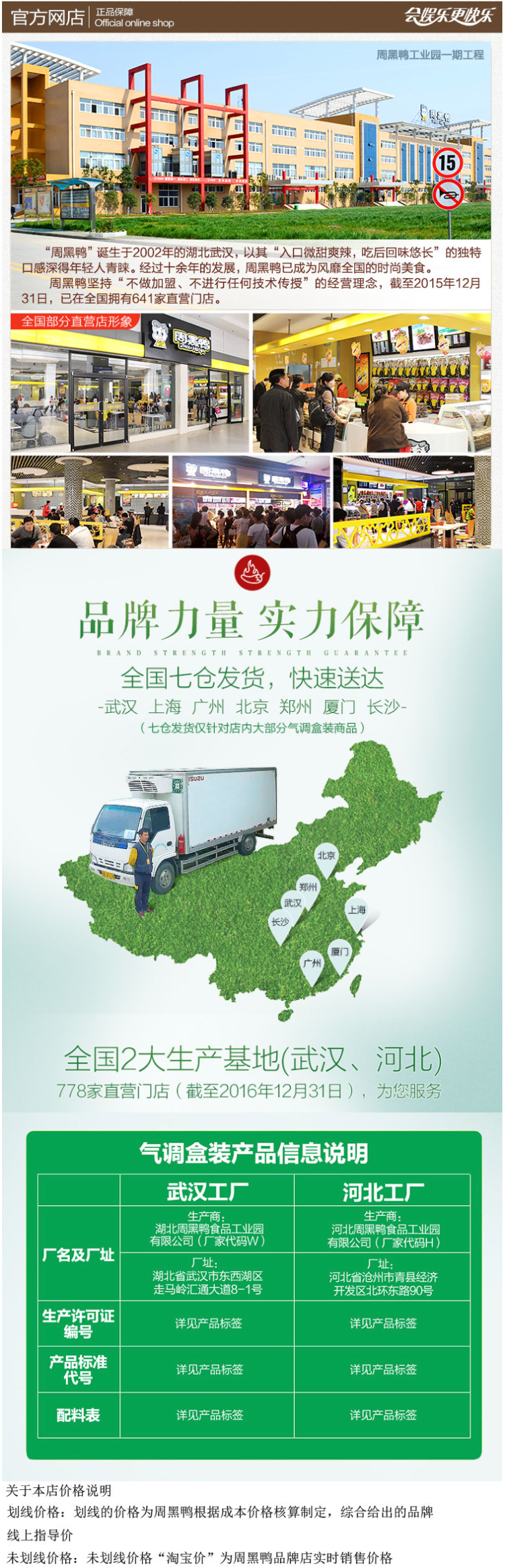 周黑鸭 鸭脖 200g+鸭锁骨 240g 气调盒装 图2