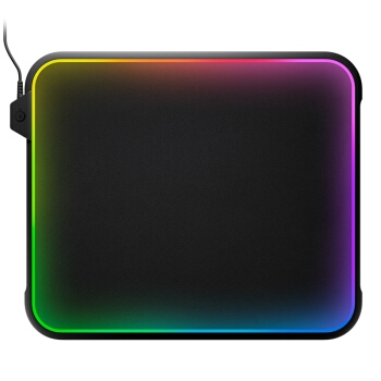 历史低价： SteelSeries 赛睿 QcK Prism RGB鼠标垫 图1