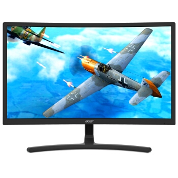 acer 宏碁 ED242QR 23.6英寸 VA电竞曲面显示器(1800R、144Hz) 图1