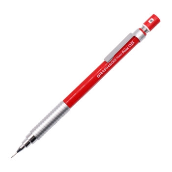 京东PLUS会员： Pentel 派通 PG605-BX Graph专业绘图自动铅笔 限量版中国红 *4件 +凑单品 图1