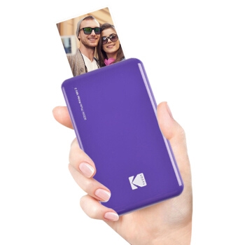 KODAK 柯达 Mini PM-220 P 蓝牙便携式照片打印机 紫色 图1