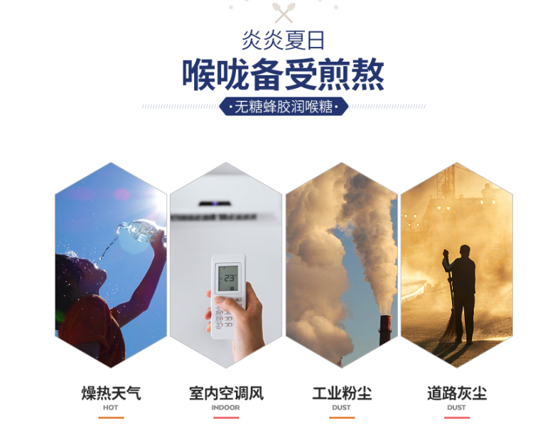 王一博推荐 德国进口 哲库林 薄荷味蜂胶润喉糖 30粒 图3
