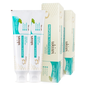 geoskincare 纽西之谜 蜂胶牙膏120g*2 *5件 图1