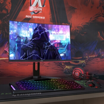 18点开始： AOC C24G1 23.6英寸 VA显示器（1920×1080、1500R、144Hz） 图2
