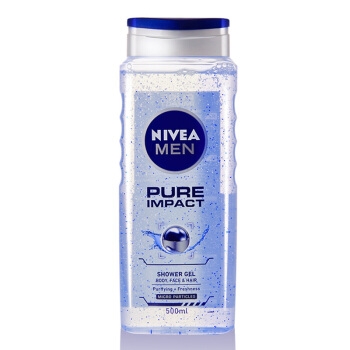 运费券收割机： NIVEA 妮维雅 男士清爽净肤沐浴露 500ml *3件 图3