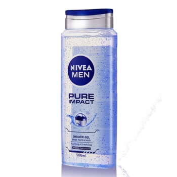 运费券收割机： NIVEA 妮维雅 男士清爽净肤沐浴露 500ml *3件 图4