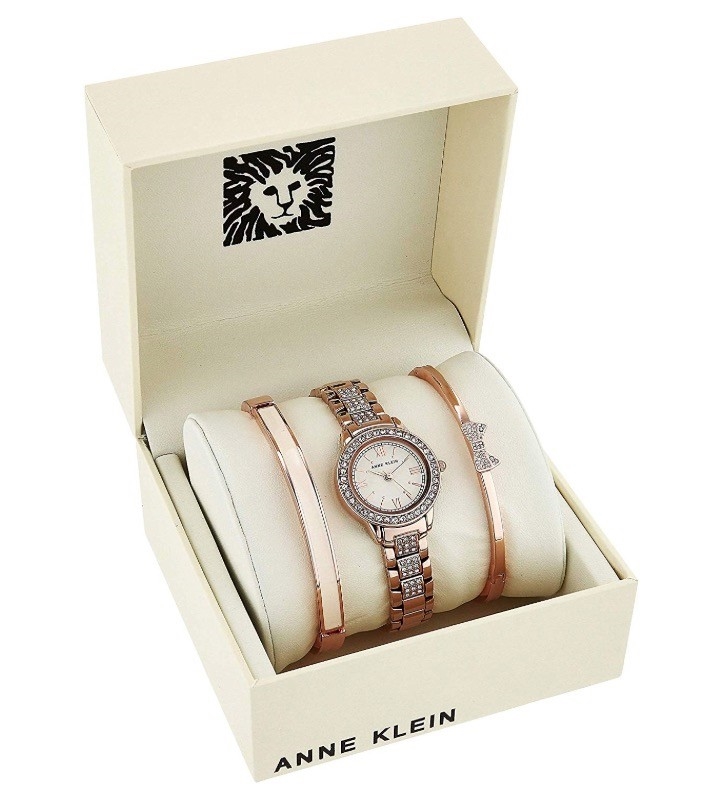 中亚Prime会员： ANNE KLEIN 安妮·克莱因 AK/3334 女式时装腕表套装 图2
