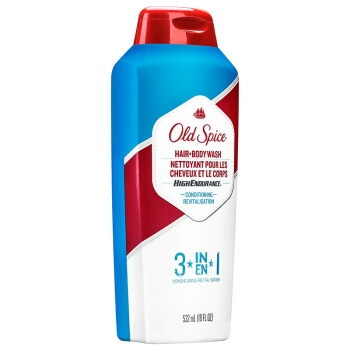 OLD SPICE 欧仕派 男士 3合1洗发润发沐浴露 532ml *4件 图3
