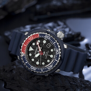 中亚Prime会员： SEIKO 精工 PROSPEX系列 SNE499 男士太阳能潜水腕表 图2