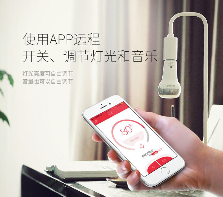白宫照明系统提供商 生迪 智能音响灯泡 图2