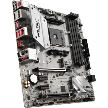 msi 微星 B450M MORTAR TITANIUM 迫击炮 钛金版 主板 图3