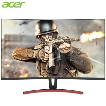 acer 宏碁 ED323QUR A 31.5英寸 VA曲面电竞显示器（2560×1440、144Hz、Free-sync） 图1