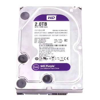 5日20点： WD 西部数据 WD20EJRX 台式机监控机械硬盘 紫盘 2TB 图2