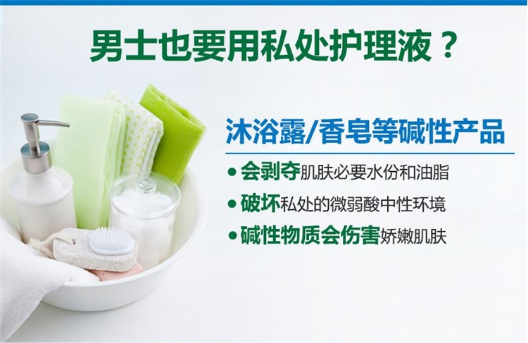 德国原装进口 蓝宝丝 Bluetex 男士私处洗液 200ml 图3