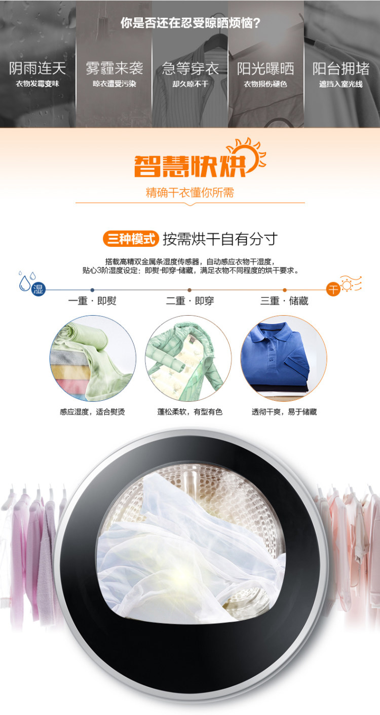 海尔 烘干机 8公斤 图4