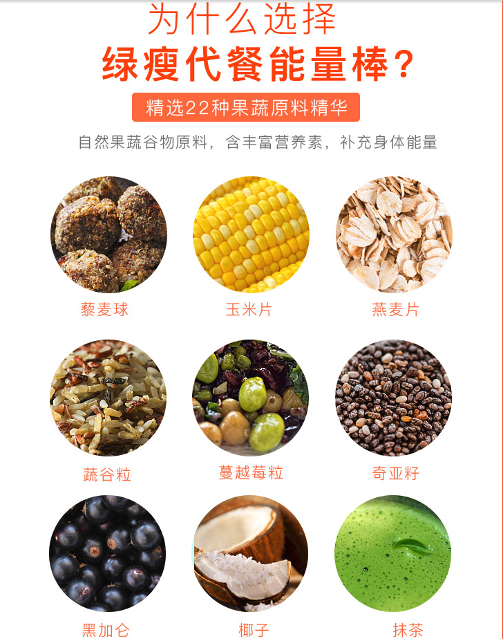国家跳水队官方合作 绿瘦 代餐蛋白棒 28g*12支 图3