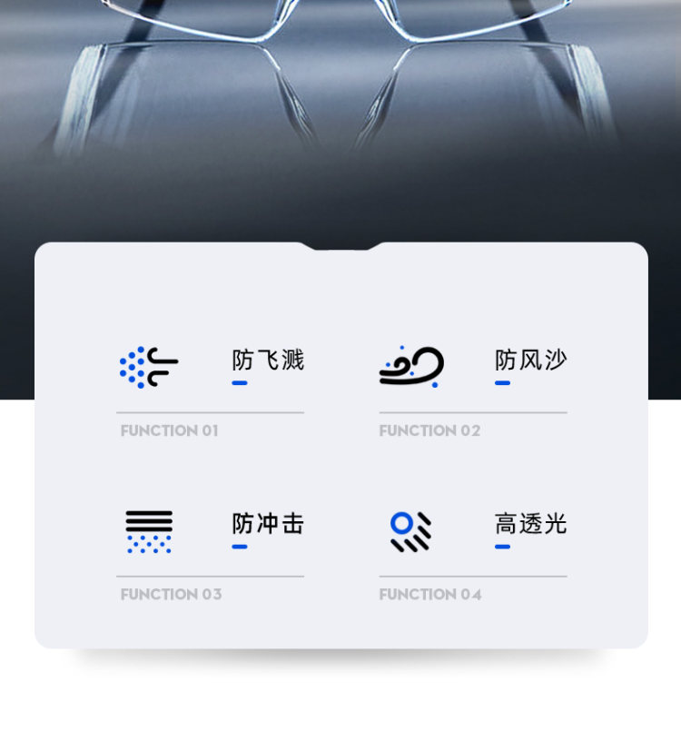 护目眼镜 防唾沫飞沫 图3
