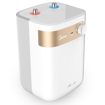 美的（Midea）5升迷你上出水小厨宝 蓝钻内胆安全防护 小尺寸1500W速热 F05-15A1（S） 图3