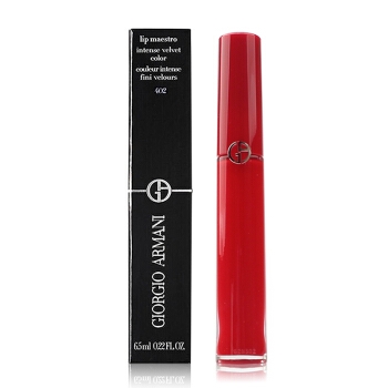 真心好礼： GIORGIO ARMANI 乔治·阿玛尼 臻致丝绒哑光唇釉 6.5ml #402 图4