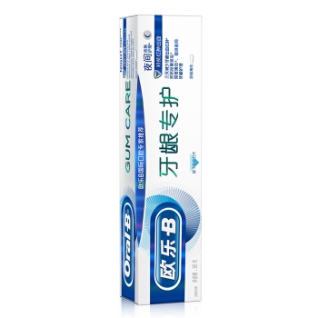 京东PLUS会员： Oral-B 欧乐-B 排浊泡泡牙龈专护牙膏 90g *4件 图3