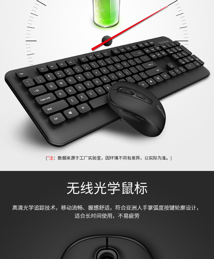 优派  无线键盘鼠标套装 图14