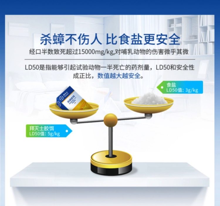 世界500强 德国 拜耳 杀蟑胶饵 5g 连环灭杀一窝端 图7