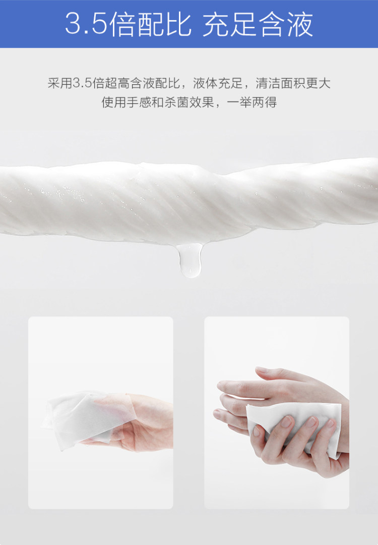 安慕斯 医用75%酒精消毒棉片50*3盒 每片都是独立包装 图4
