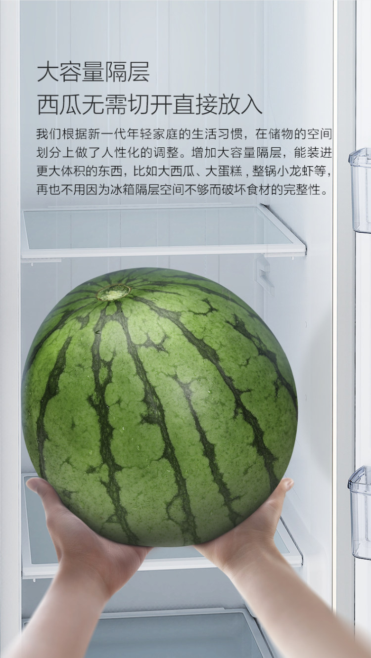 小米生态链 云米 双开门智能冰箱 456L 草本除味 APP控温 图4