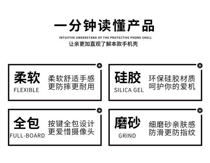 华为小米oppo苹果vivo全系 软胶手机壳 图1