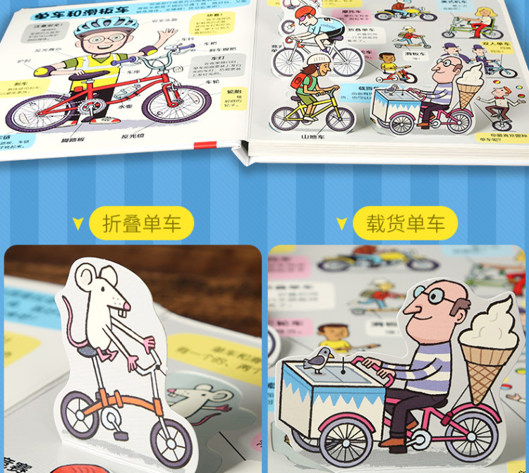 《乐乐趣·五花八门的交通工具》3D立体书 图4