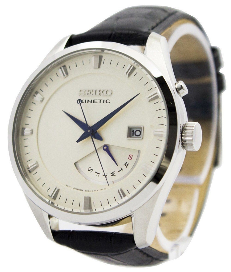 中亚Prime会员： SEIKO 精工 Kinetic SRN071 男士人动电能腕表 图2
