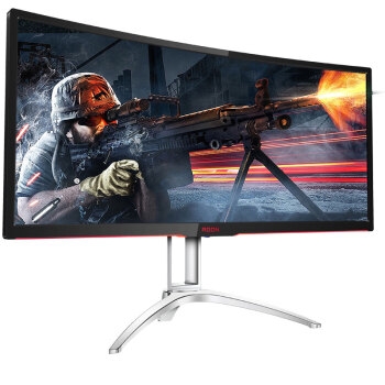 AOC AGON 爱攻II AG352UCG6 35英寸 VA曲面电竞显示器（3440x1440、120Hz、G-Sync） 图2