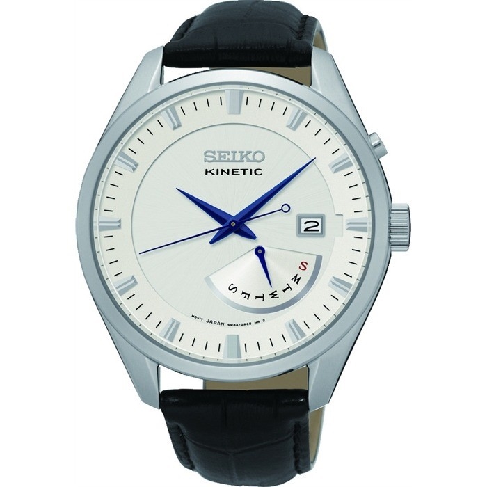 中亚Prime会员： SEIKO 精工 Kinetic SRN071 男士人动电能腕表 图1