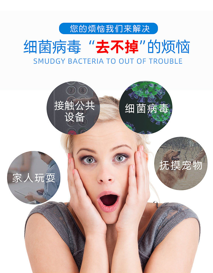 75%免洗消毒净手凝胶 50ml 第2-6件0元 图2