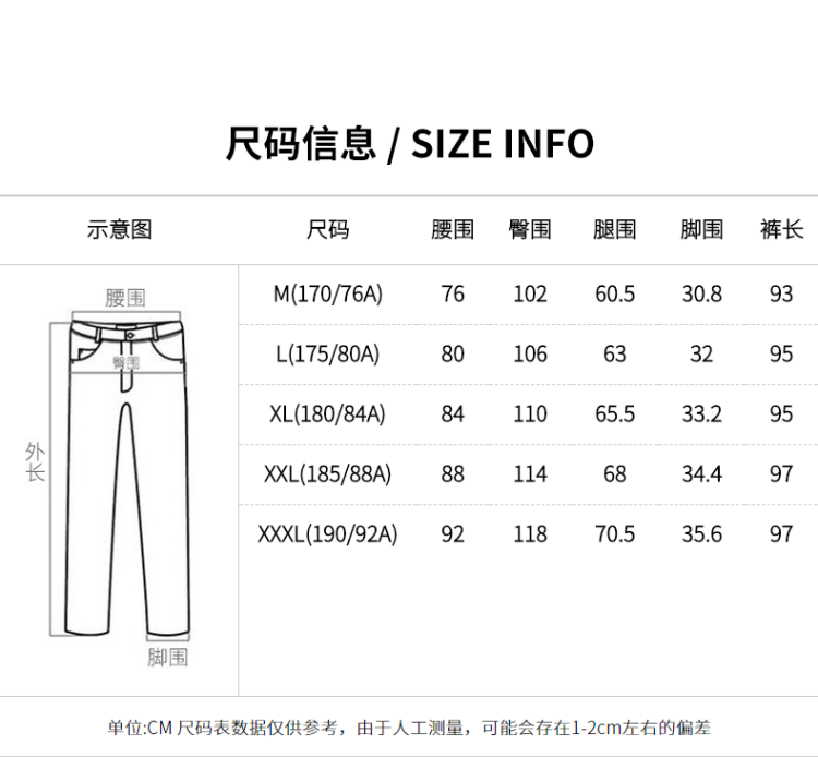 男休闲工装宽松直筒长裤 图7