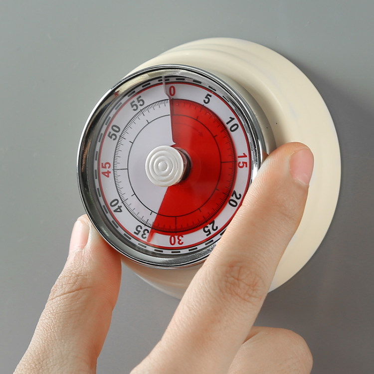 厨房带磁铁机械式计时器定时器提醒器 图2