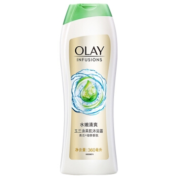OLAY 玉兰油 美肌清爽系列 青瓜沐浴露 360ml *4件 图2
