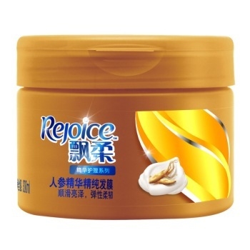 京东PLUS会员： Rejoice 飘柔 人参精华 精纯发膜 300ml 图1