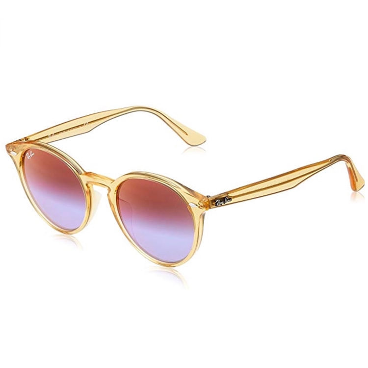 中亚Prime会员： Ray-Ban 雷朋 RB2180F 男/女款渐变圆框太阳镜 图1