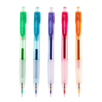 PILOT 百乐 HFGP-20N-SL 透明彩色杆 自动铅笔 0.5mm 2支装 *3件 图1