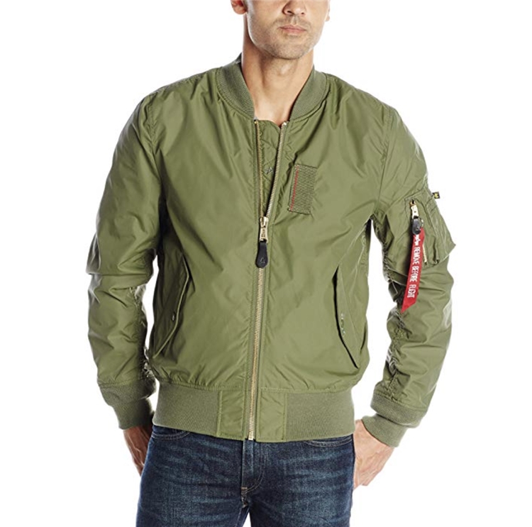中亚Prime会员、限尺码： ALPHA INDUSTRIES 阿尔法工业 MA-1 男士飞行员夹克 图1