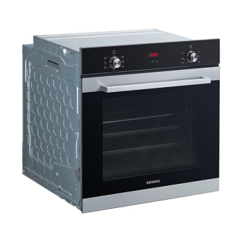 SIEMENS 西门子 HB333ABS0W 嵌入式烤箱 71L 图1