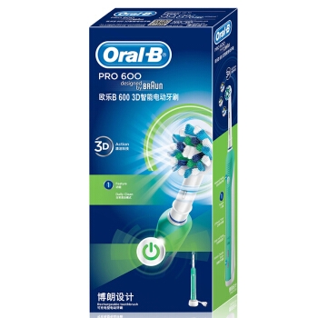 Oral-B 欧乐-B D16 电动牙刷 绿色 *2件 图2