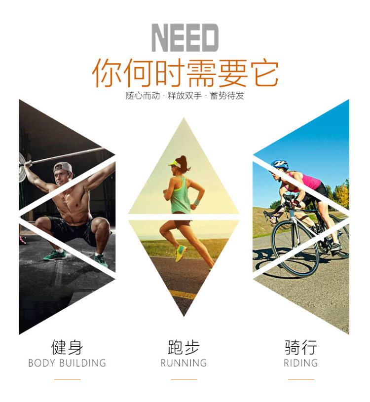 跑步手机臂包 运动臂套 图2