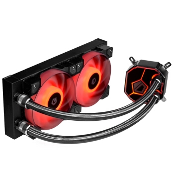 1日0点： ID-COOLING DASHFLOW 240 RGB 一体式CPU水冷散热器 图3