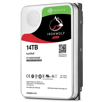 SEAGATE 希捷 酷狼系列 14TB SATA3 网络存储硬盘 ST14000VN0008 图3