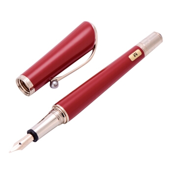 京东PLUS会员： MONTBLANC 万宝龙 缪斯系列 玛丽莲梦露 特别版钢笔 红色 M尖 图1