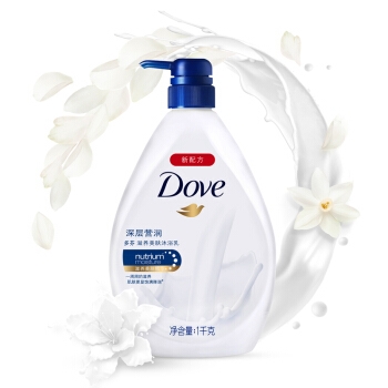 Dove 多芬 深层营润 滋养美肌沐浴乳 1000g *3件 图1