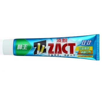 京东PLUS会员： LION 狮王 渍脱牙膏 双效型 150g *2件 图3